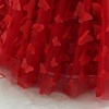image:imageIDOPIP Flower Girl Butterfly Bowknot Tutu Dress for Kids Baby Birthday Wedding Party Dresses Toddler Pageant Tulle Gown 16TDark Red