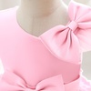 image:imageIDOPIP Flower Girl Butterfly Bowknot Tutu Dress for Kids Baby Birthday Wedding Party Dresses Toddler Pageant Tulle Gown 16TPink