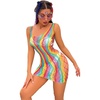Rainbow Sleeveless Hollow