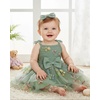 image:imageIDOPIP Toddler Baby Girl Birthday Fairy Dress Bow Headband Princess DressesSage Green