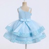 image:imageIDOPIP Toddler Sequin Flower Girl Dress for Wedding Birthday Party PageantBlue