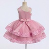 image:imageIDOPIP Toddler Sequin Flower Girl Dress for Wedding Birthday Party PageantDusty Pink