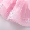 image:imageIDOPIP Toddler Sequin Flower Girl Dress for Wedding Birthday Party PageantPink