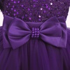 image:imageIDOPIP Toddler Sequin Flower Girl Dress for Wedding Birthday Party PageantPurple