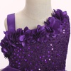 image:imageIDOPIP Toddler Sequin Flower Girl Dress for Wedding Birthday Party PageantPurple