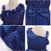 image:imageIDOPIP Toddler Sequin Flower Girl Dress for Wedding Birthday Party PageantRoyal Blue