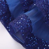 image:imageIDOPIP Toddler Sequin Flower Girl Dress for Wedding Birthday Party PageantRoyal Blue