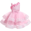 image:imageIDOPIP Toddler Sequin Flower Girl Dress for Wedding Birthday Party PageantPink