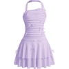 image:imageIDOPIP Girls Dresses Birthday Summer Party Dress for Teen Tween 716 YearsPurple