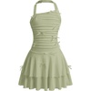image:imageIDOPIP Girls Dresses Birthday Summer Party Dress for Teen Tween 716 YearsSage Green