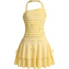 image:imageIDOPIP Girls Dresses Birthday Summer Party Dress for Teen Tween 716 YearsYellow