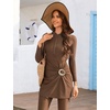 image:imageIDOPIP Muslim Swimsuits for Women Modest Swimwear Rash Guard Bathing SuitBrown