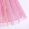 image:imageIDOPIP Toddler Girls Birthday Dresses Embroidery Floral Confetti Tulle Tutu Kid Princess Pageant Party Long Sleeve Dress 38TRainbow Pink