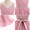 image:imageIDOPIP Sequin Ruffle Tulle Flower Girl Dress for Kids Baby Wedding BirthdayDusty Pink