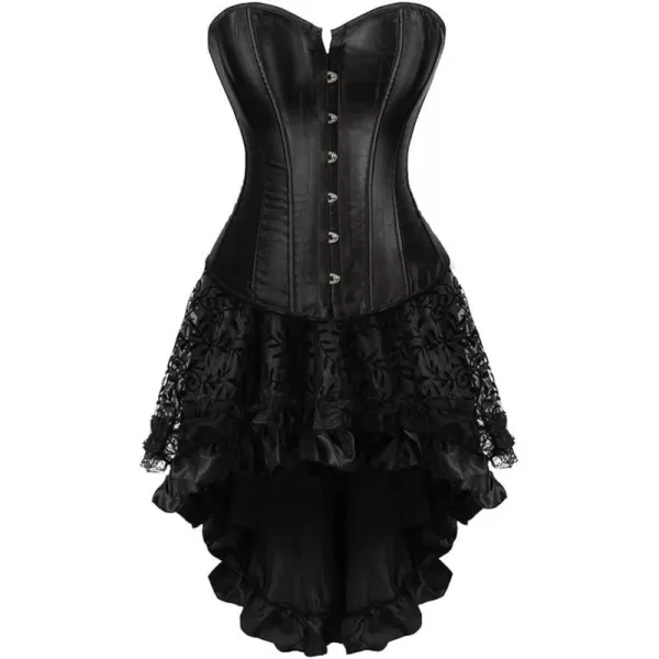 Corset With Ruffled Skirt