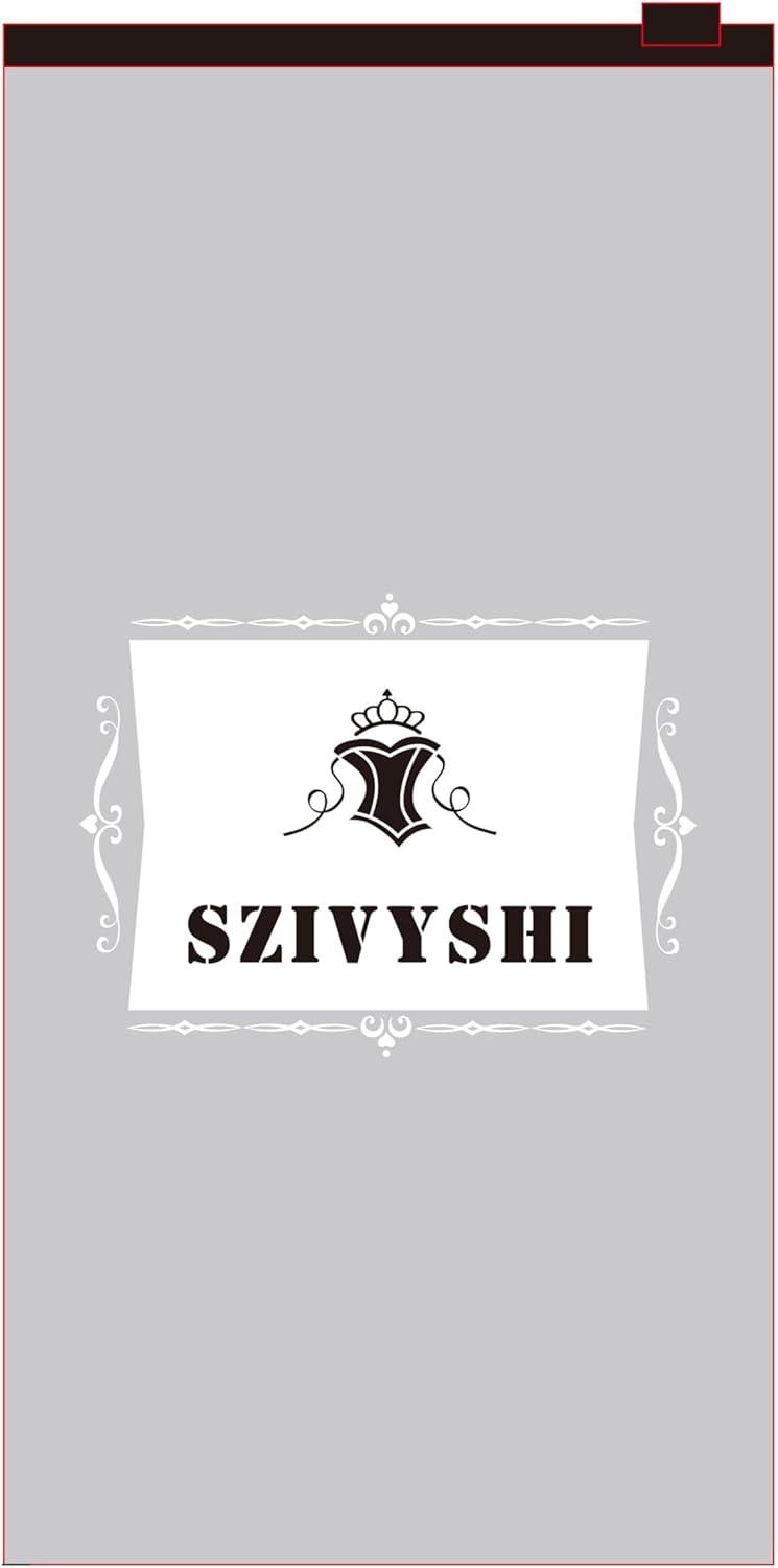 imageSZIVYSHI Corset Tops for Women with Sleeves Bustier Overbust Lace Up Bodice Lingerie Vintage Steampunk Strapless ShirtBlue