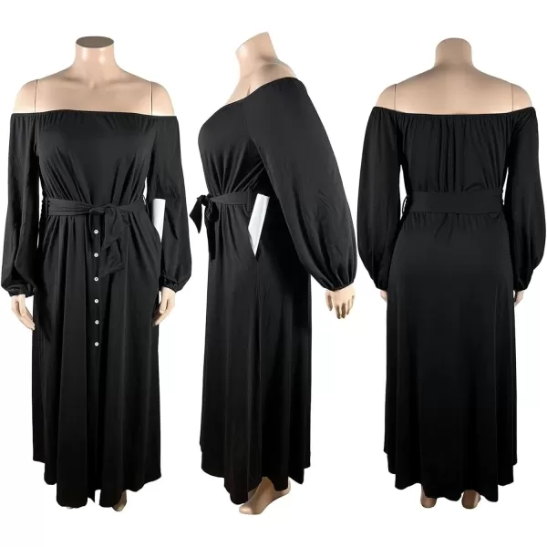 IyMoo Women Plus Size High Low Tops Long Sleeve Off The Shoulder Wrap Bodycon Tops Blouse Shirt DressRed