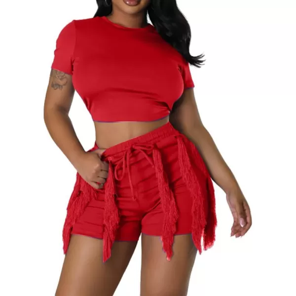 Short Sleeve Red