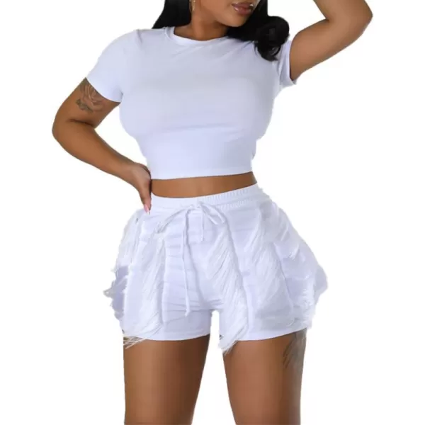 Short Sleeve White