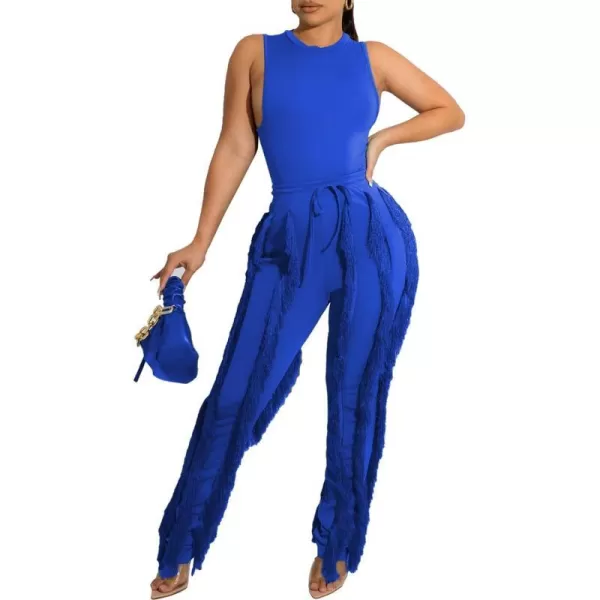 Sleeveless Blue