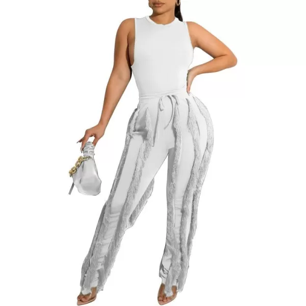 Sleeveless White