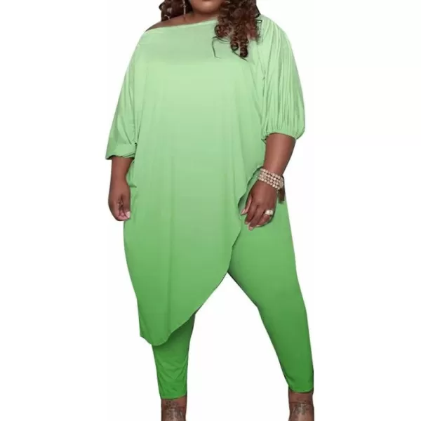 Ombre Green