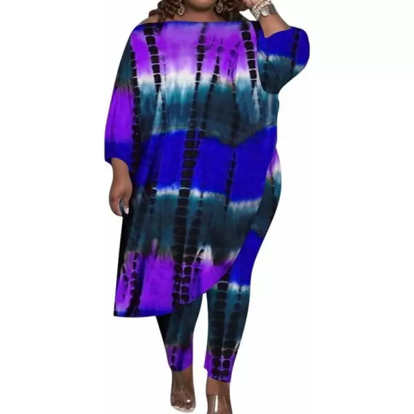 Tie Dye Purple