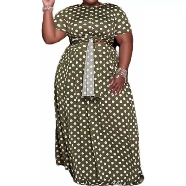 Polka Dot Green