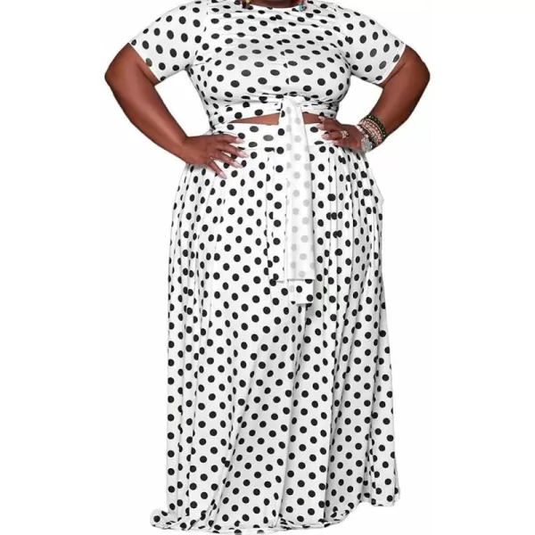 Polka Dot White