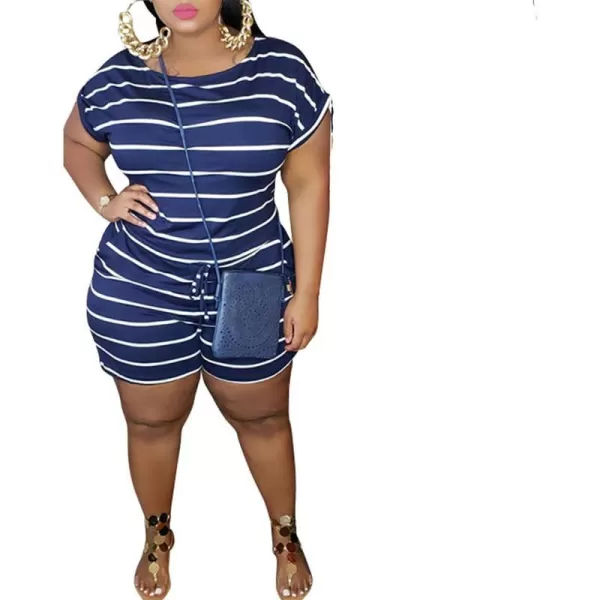 Navy Blue Striped