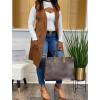 imageIyMoo Womens Casual Sleeveless Long Sweater Vest Open Front Knit Cardigan Waistcoat with PocketsKhaki