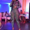 imageIyMoo Womens Sexy See Through Rhinestones Mesh Patchwork Dressy Jumpsuits Rhinestone One Piece Clubwear 034 Black XL