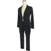 imageWomens 2 Piece Outfits Long Sleeve Suits Business Blazers with Pants Black XXLarge