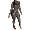 imageIyMoo Womens Sexy See Through Rhinestones Mesh Patchwork Dressy Jumpsuits Rhinestone One Piece Clubwear 034 Black XL