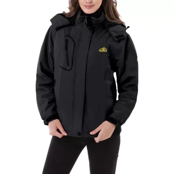 FANTURE Womens Mountain Waterproof Ski Jacket Windproof Rain Jacket