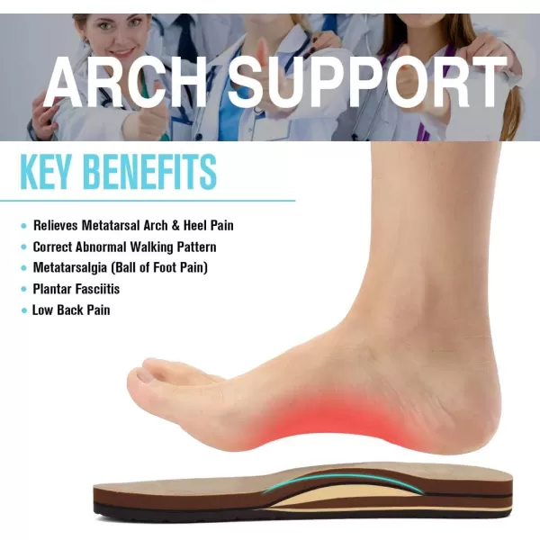 FANTURE Mens Sandals Arch Support Flip Flops with Wide Strap Orthotic Comfort Walk Thong Style Casual Slipper Indoor and OutdoorFANTURE Mens Sandals Arch Support Flip Flops with Wide Strap Orthotic Comfort Walk Thong Style Casual Slipper Indoor and Outdoor