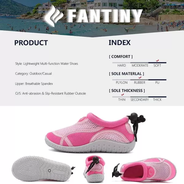 FANTURE Toddlers Water Shoes Aqua Socks Athletic Swim Pool Beach Sports Quick Drying for Baby Boys and Girls KidsFANTURE Toddlers Water Shoes Aqua Socks Athletic Swim Pool Beach Sports Quick Drying for Baby Boys and Girls Kids