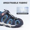 imageFANTURE Kids Athletic Sandals Closed Toe Lightweight Boys Girls Outdoor Summer Sports Shoes003navy