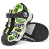 imageFANTURE Kids Athletic Sandals Closed Toe Lightweight Boys Girls Outdoor Summer Sports Shoes004blackgreen