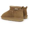 imageFANTURE Kids Snow Boots Boys Girls Winter Boots Cow Suede Warm Faux Fur Lined Durable ShoesLittle KidBig Kid912lchestnut