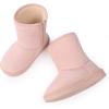 imageFANTURE Toddler Snow Boots for Girls Boys Winter Warm Fur Lined Kids Non Slip Outdoor Shoes ToddlerLittle Kid020bpink