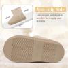 imageFANTURE Toddler Snow Boots for Girls Boys Winter Warm Fur Lined Kids Non Slip Outdoor Shoes ToddlerLittle Kid020gkhaki