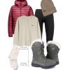 imageFANTURE Womens Waterproof MidCalf Snow Boot  Winter Thinsulate Insulation Warm Fur Lined  AntiSlip ampamp Lace Up Closure Cold Weather Boots U420WGLBY20240712Olive