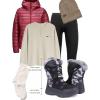 imageFANTURE Womens Waterproof MidCalf Snow Boot  Winter Thinsulate Insulation Warm Fur Lined  AntiSlip ampamp Lace Up Closure Cold Weather Boots U420WGLBY20240712Black Camo