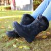 imageFANTURE Womens Waterproof MidCalf Snow Boot  Winter Thinsulate Insulation Warm Fur Lined  AntiSlip ampamp Lace Up Closure Cold Weather Boots U420WGLBY20240712Wine