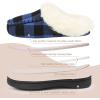 imageToddler Kids House Shoes Slippers with Memory Foam Fuzzy and Warm Cozy Comfort Fleece Clog Slip On Sole Protection for Boys Girls Indoor OutdoorBluegz