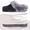 imageToddler Kids House Shoes Slippers with Memory Foam Fuzzy and Warm Cozy Comfort Fleece Clog Slip On Sole Protection for Boys Girls Indoor OutdoorFurblack