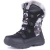 imageFANTURE Womens Waterproof MidCalf Snow Boot  Winter Thinsulate Insulation Warm Fur Lined  AntiSlip ampamp Lace Up Closure Cold Weather Boots U420WGLBY20240712Black Camo