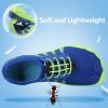 imageBoys ampamp Girls Water Shoes Lightweight Comfort Sole Easy Walking Athletic Slip on Aqua SockToddlerLittle KidBig Kid04bluegreen