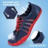 imageBoys ampamp Girls Water Shoes Lightweight Comfort Sole Easy Walking Athletic Slip on Aqua SockToddlerLittle KidBig Kid04navyred